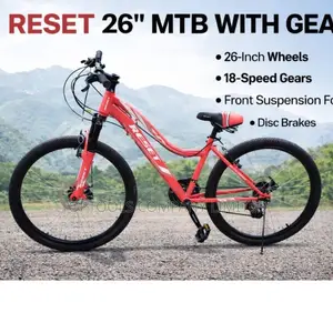 Reset 26inch Mountain Bike With Gear 18speed