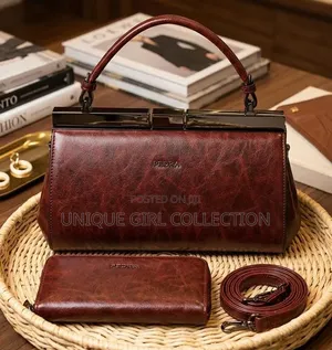 Luxury Pedra 2-in-1 Handbag & Matching Wallet Set