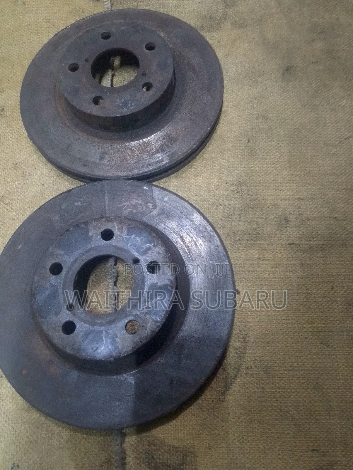 Subaru Front Single Disc