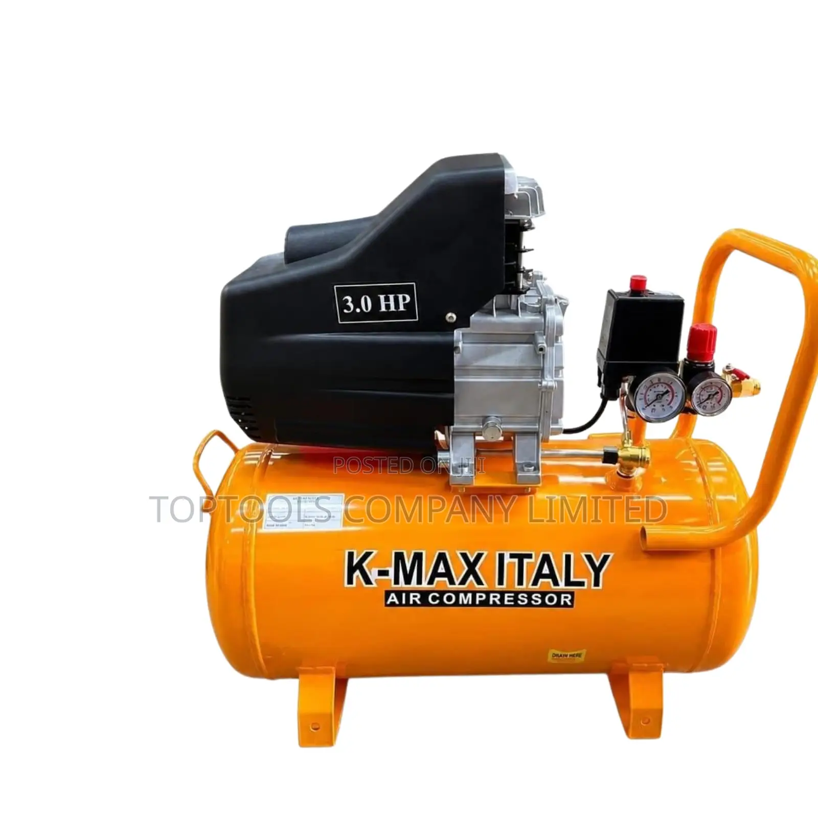 Kmax Italy Air Compressor 50ltrs 3hp 8bar