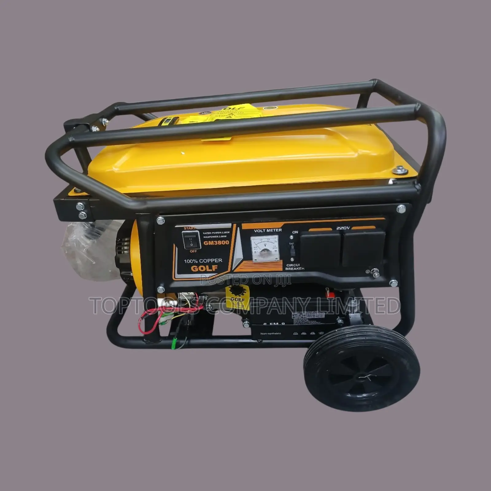 Golf Petrol Generator 3.8kva