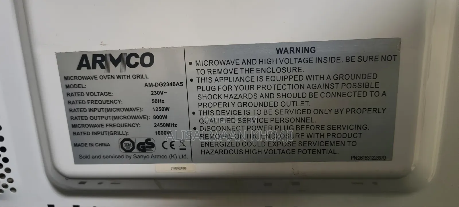 Armco 23L Microwave