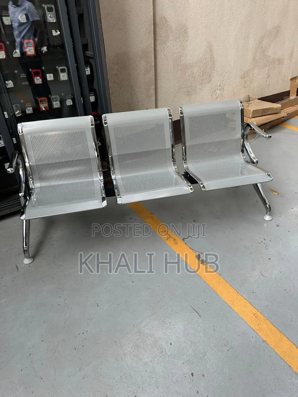 Three Seater Waiting Bench for Office and Reception