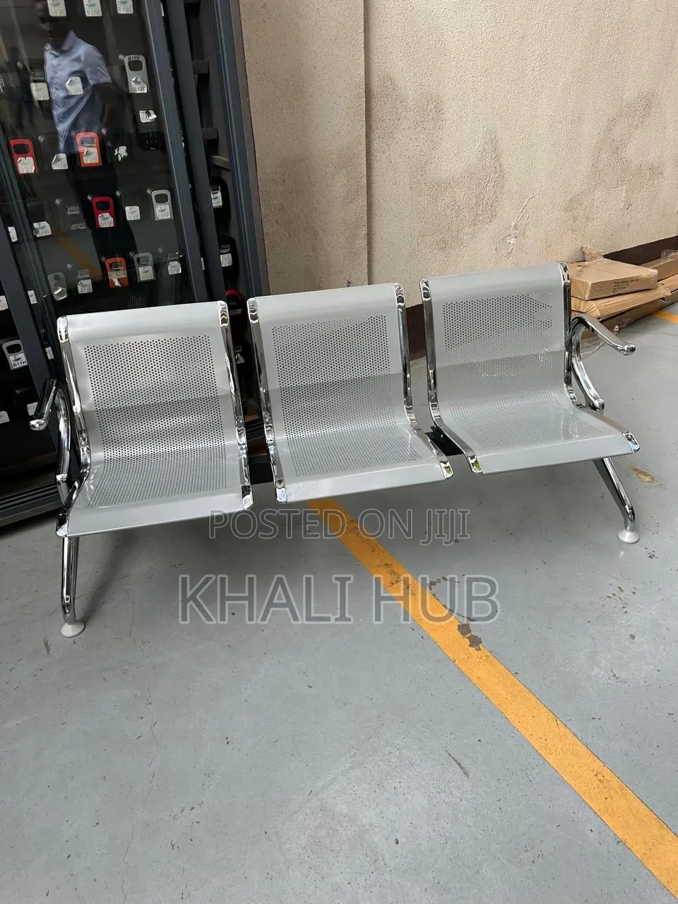 Three Seater Waiting Bench for Office and Reception