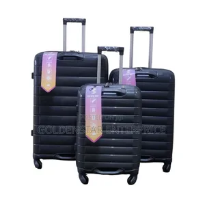 *Rubber Double Handle Suitcase