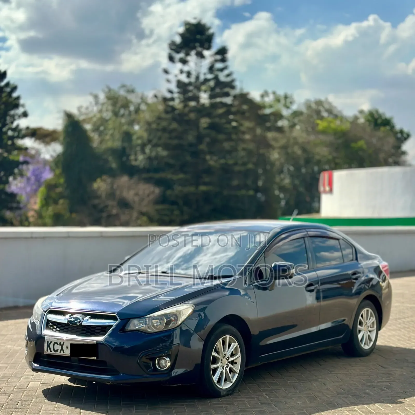 Subaru Impreza 2012 Blue