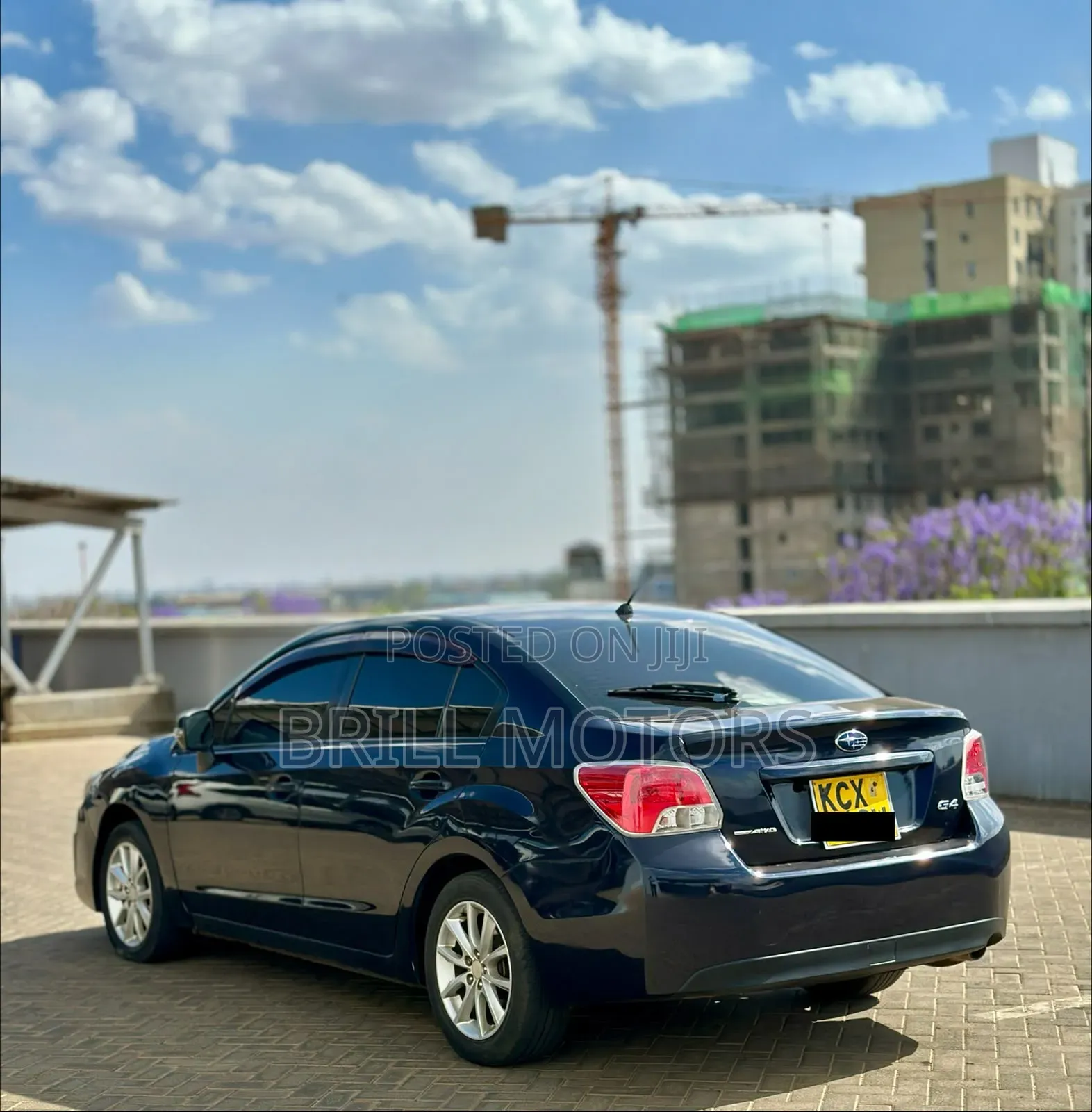 Subaru Impreza 2012 Blue