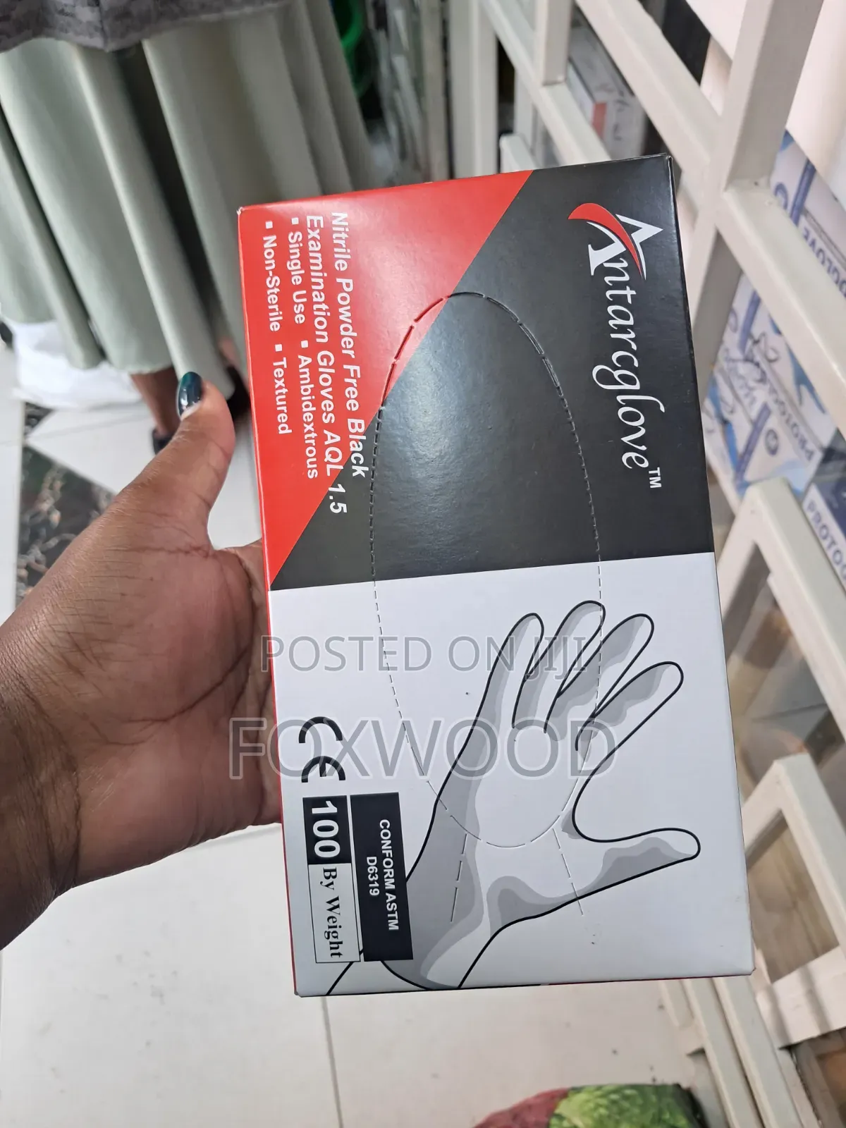 100pcs Disposable Synthetic Gloves