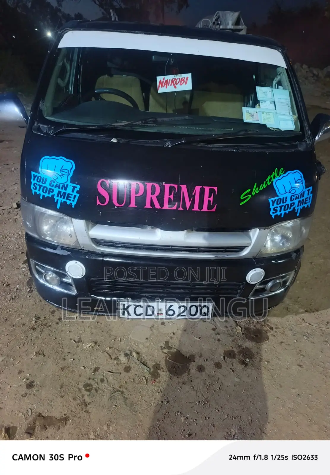 Toyota HiAce 2008 Black