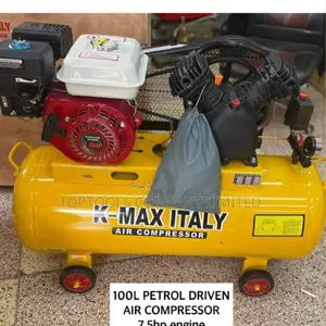 K-Max Italy 100ltr Petrol Air Compressor 7.5hp 8bar