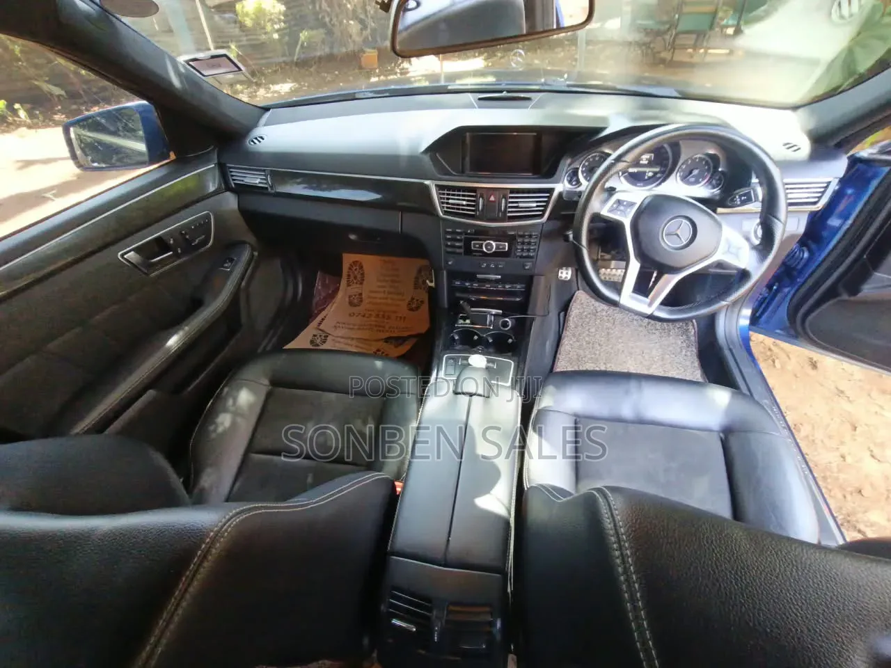 Mercedes-Benz E250 2013 Blue
