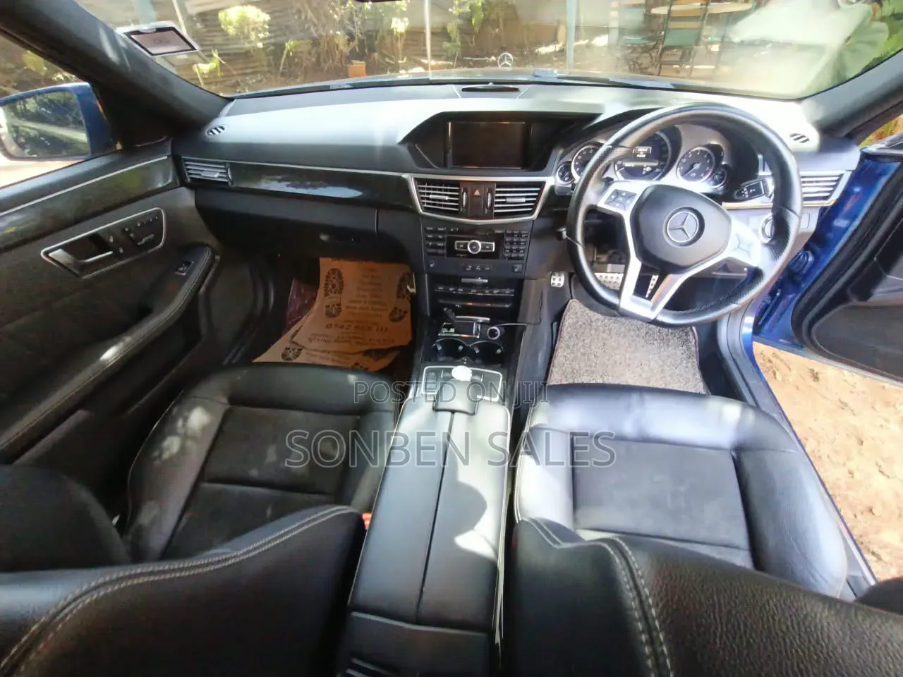 Mercedes-Benz E250 2013 Blue