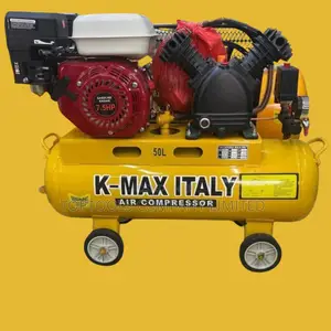 Kmax Petrol Driven Double Piston 50ltrs 8bar 7.5hp