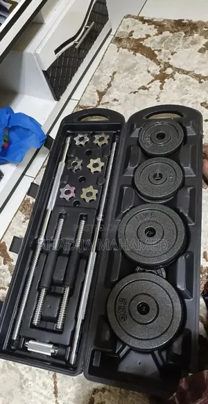 Adjustable 50kgs Barbell and Dumbbell Set