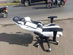 White-Blacj Gaming Chair