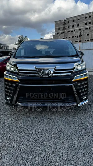 Toyota Vellfire 2.5 Z G Edition 2019 Black