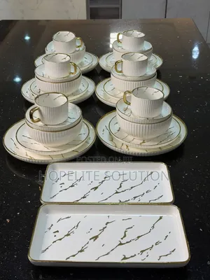 Elegant European Porcelain Dinner Set