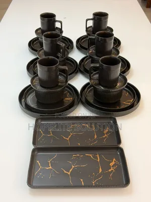 Elegant European Porcelain Dinner Set Available