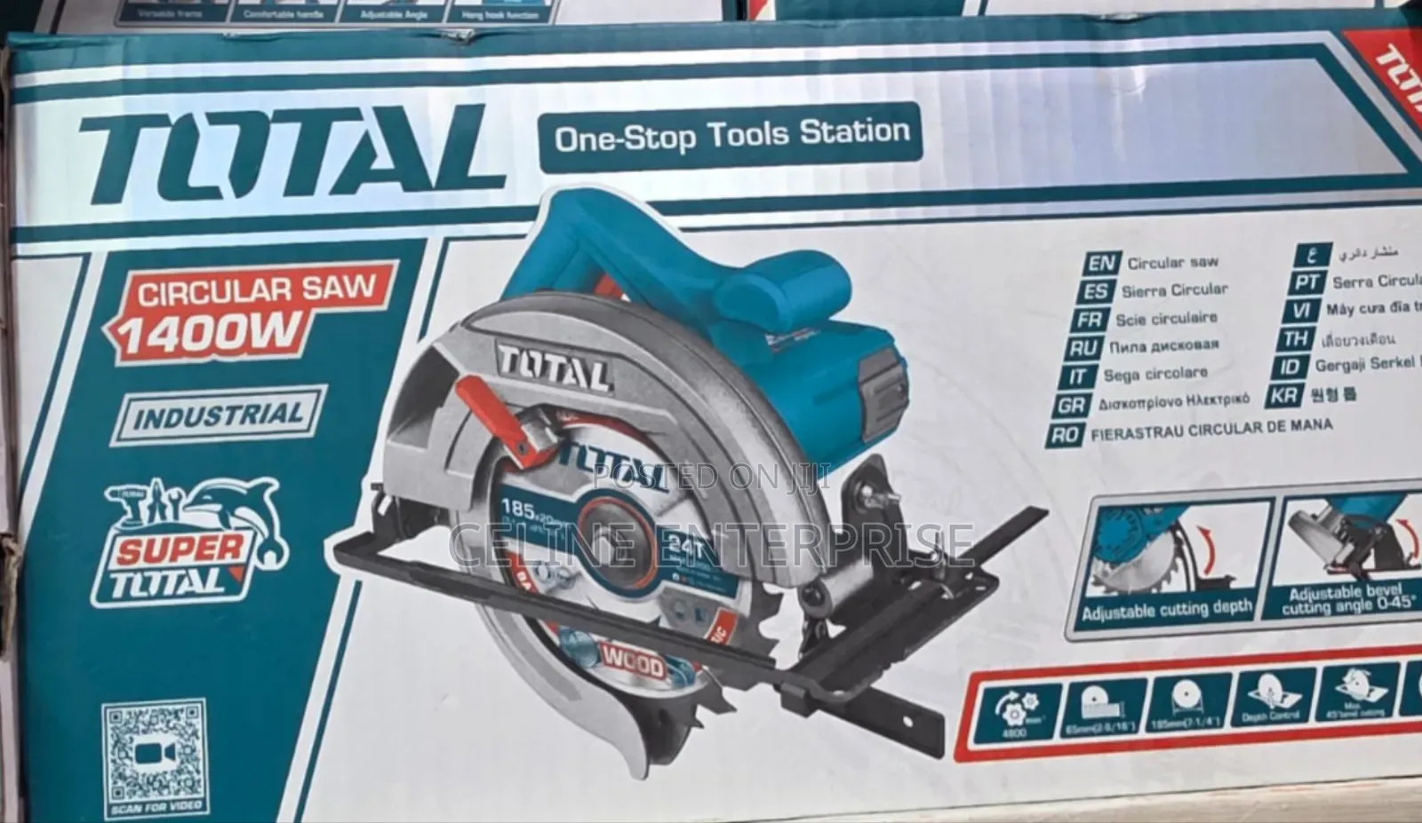 1400W Professional Wood Cutting Circular Saw