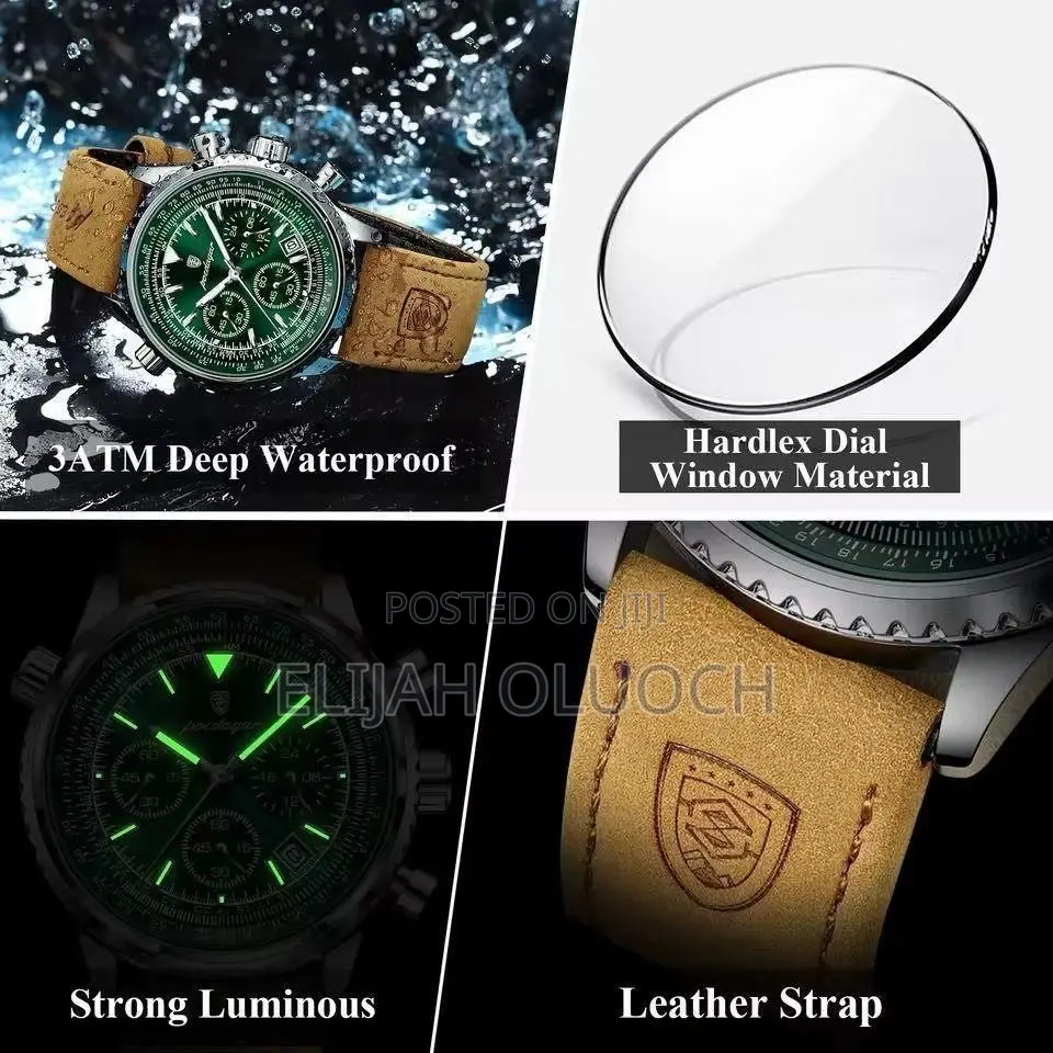 Poedagar Gents 960 Leather Strap