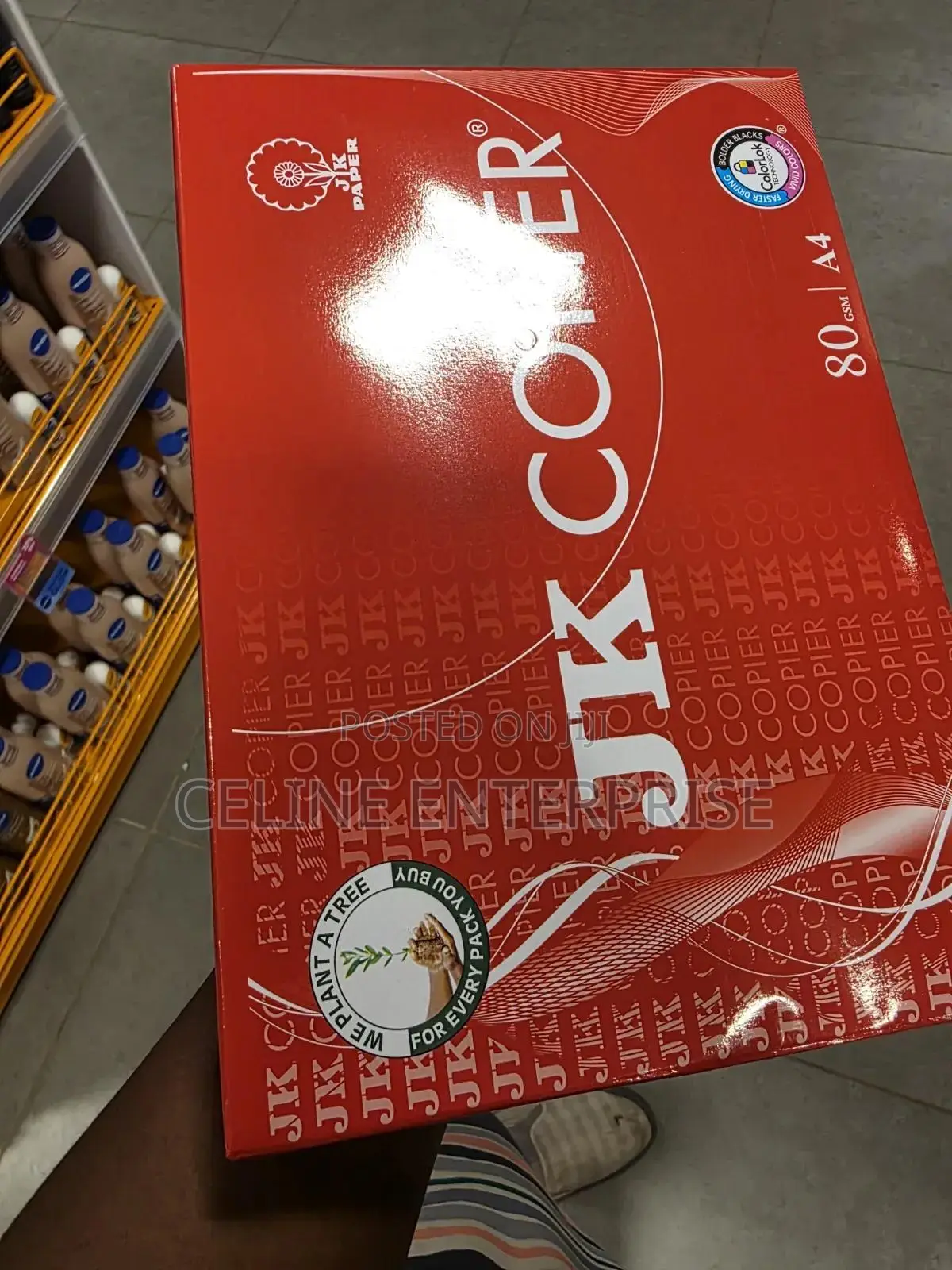 1 Ream Kj Copier Copy Paper