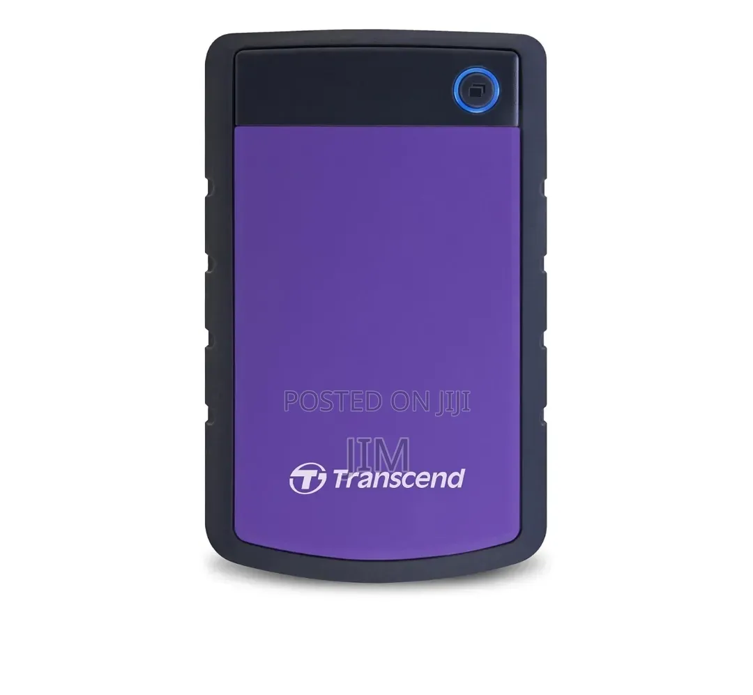Transcend 2TB StoreJet 25H3 Rugged Portable HDD, External Hard Drive