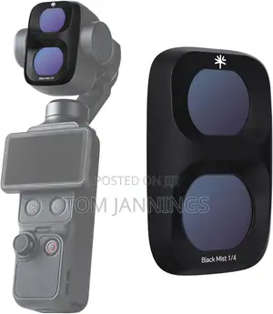 DJI Osmo Pocket 4P Black Mist 1/4 Cinematic Filter