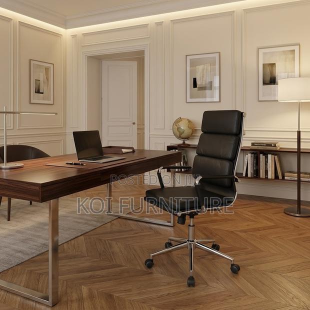 Executive Chairs | Leather Adjustable High Back | Reclining Chair - thumbnail 6