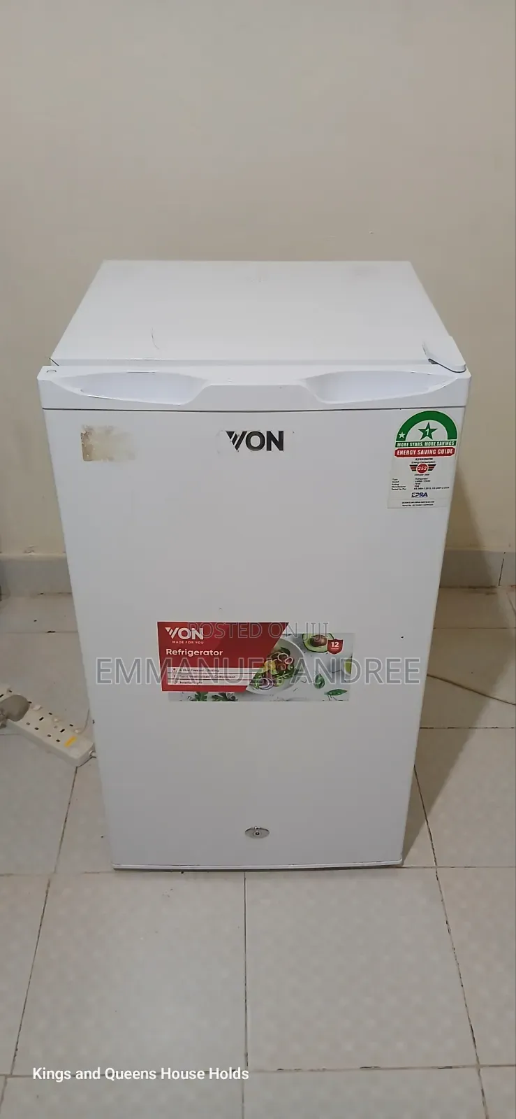 Von 90 Liters Mini Fridge