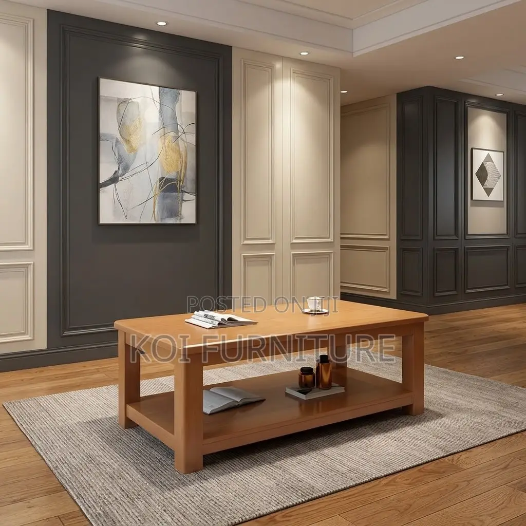 Executive Coffee Table | Mahogany Home Office Staff Coffee Table
