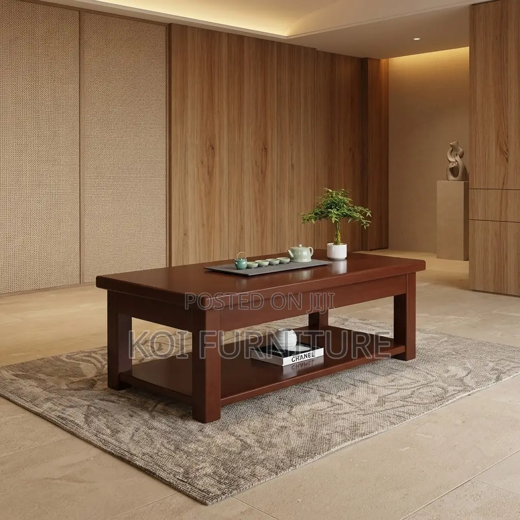 Executive Coffee Table | Mahogany Home Office Staff Coffee Table