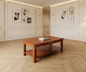 Executive Coffee Table | Mahogany Home Office Staff Coffee Table