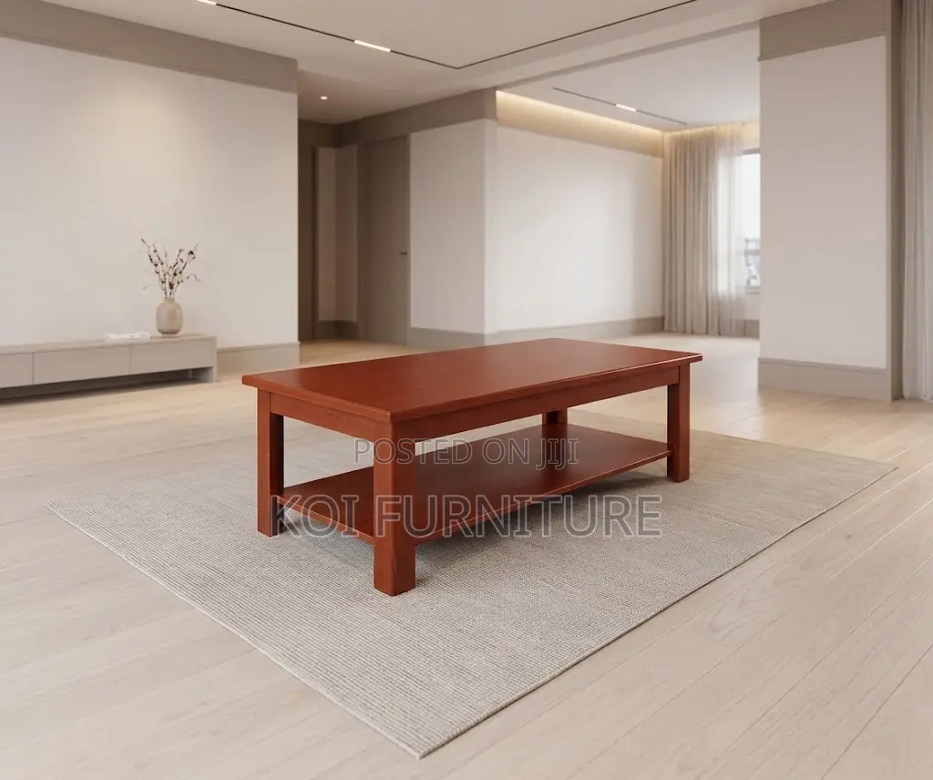 Executive Coffee Table | Mahogany Home Office Staff Coffee Table