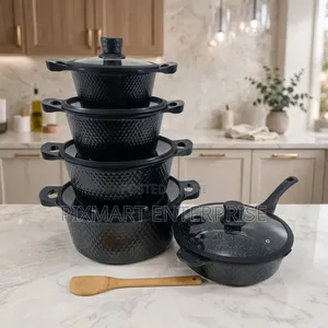Bosch 11pcs Cookware Set With Silicone Pot Lid Covers