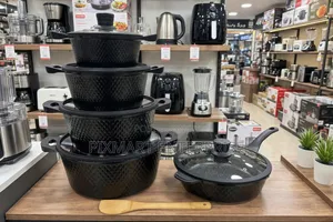 Bosch 11 Piece Kitchen Pots Set With Silicone Lids