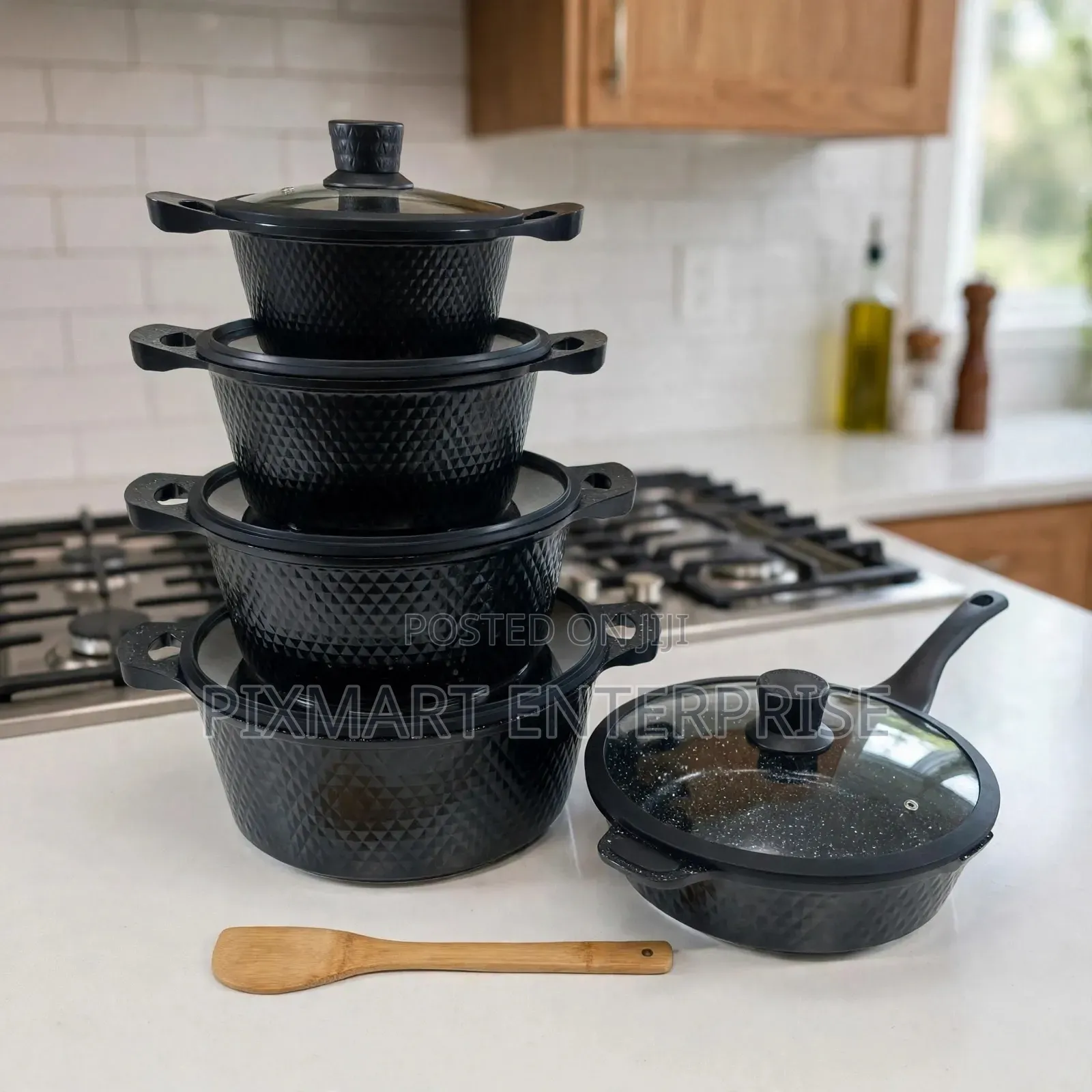 Bosch 11pcs Household Cookware Set With Silicone Covers