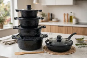 Bosch 11 Piece Cooking Pot Collection With Silicone Lids