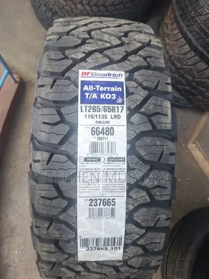 265/65r17 Bf Goodrich at Tyre