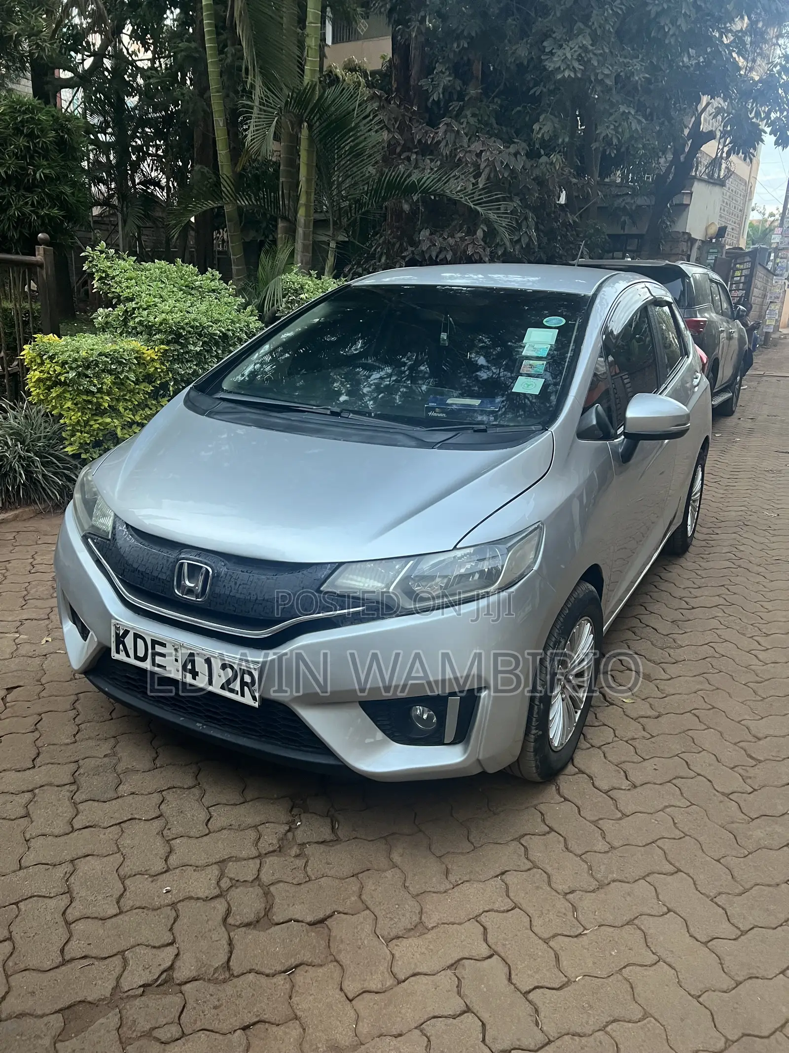 Honda Fit 2014 Silver