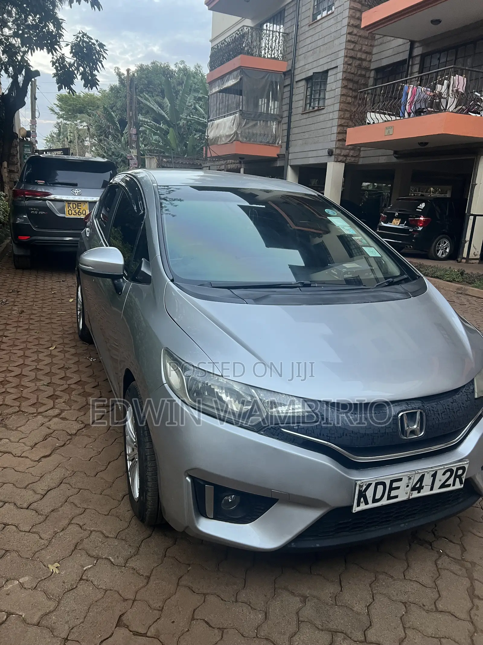 Honda Fit 2014 Silver