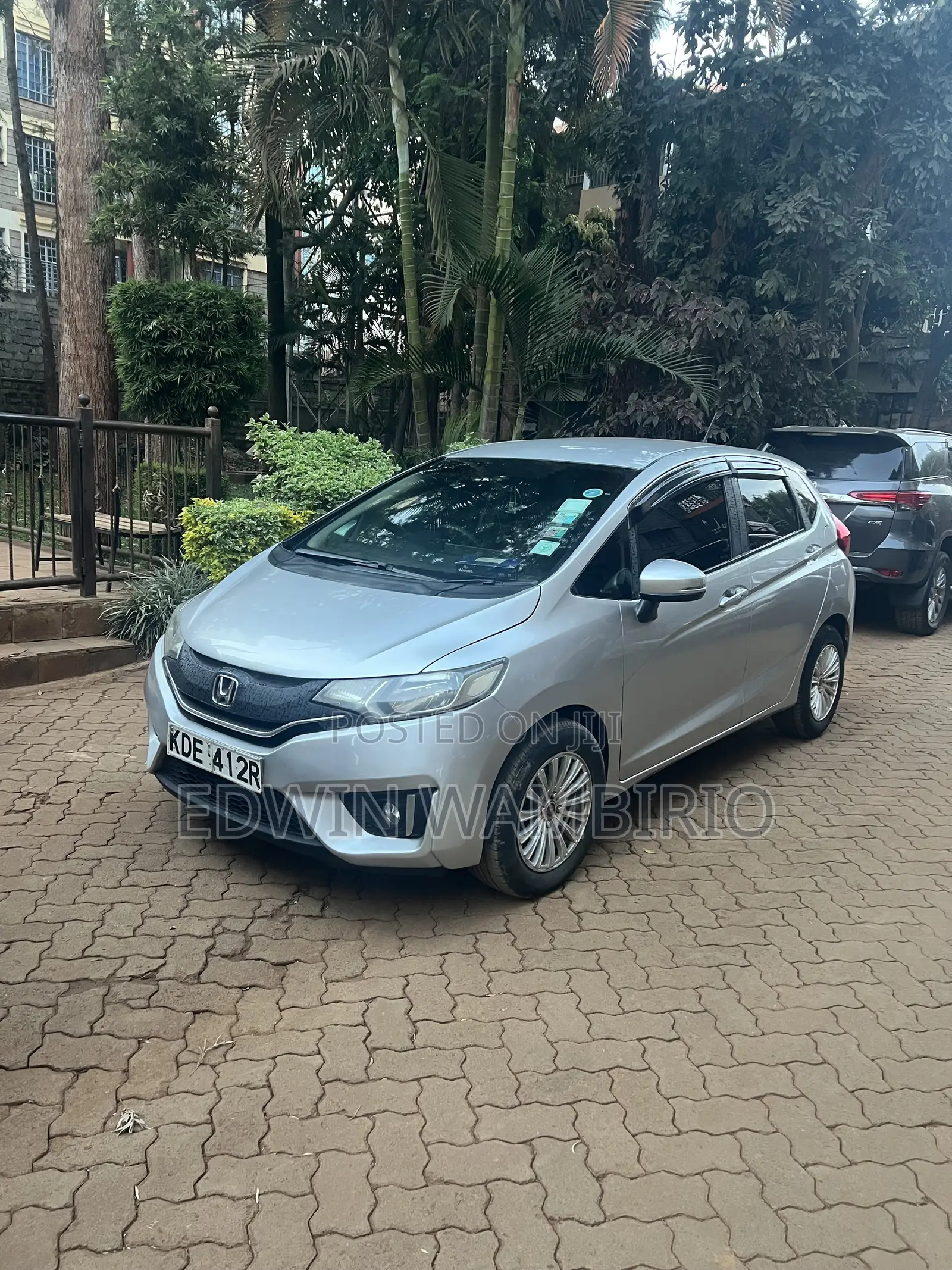 Honda Fit 2014 Silver