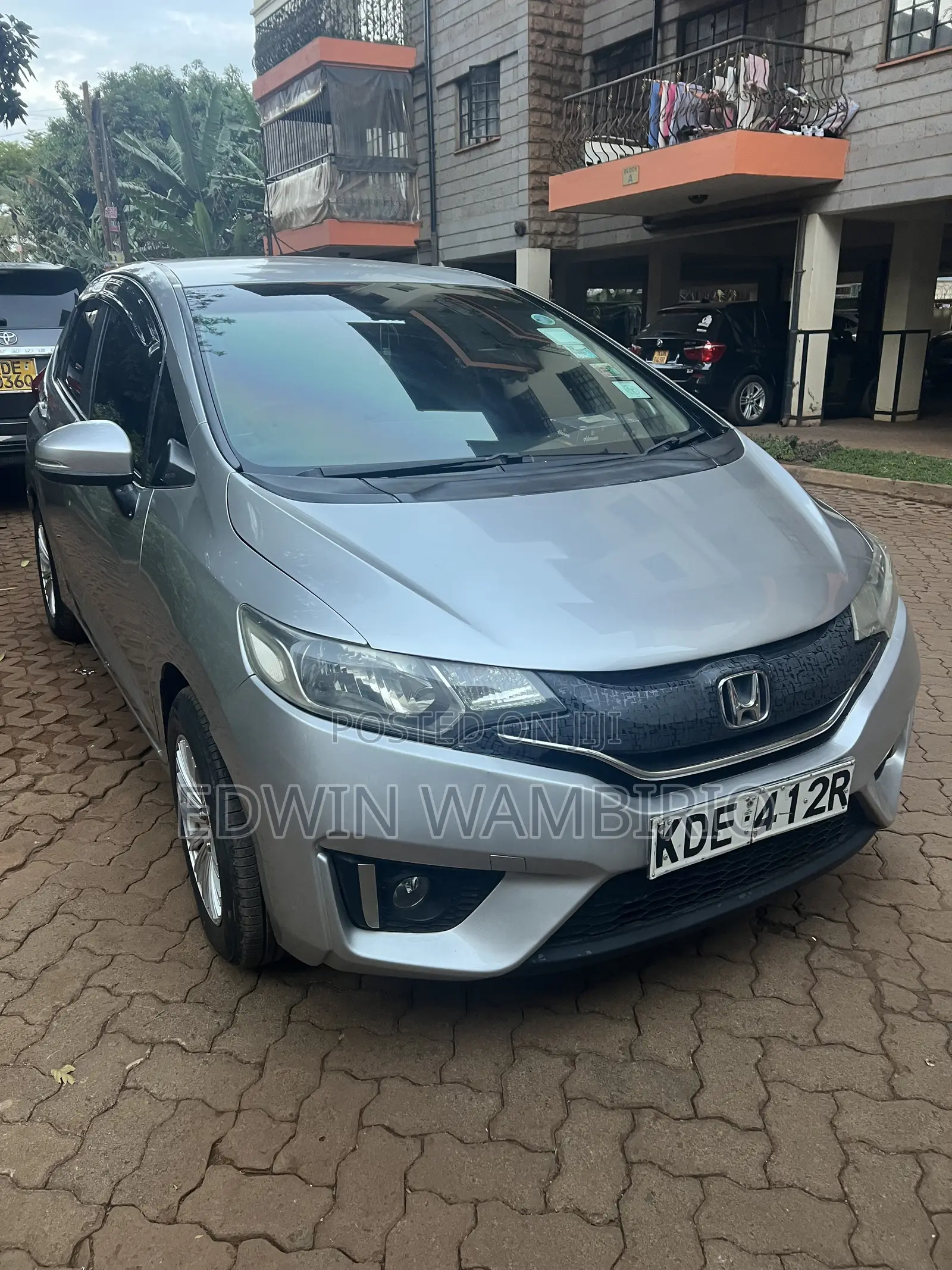 Honda Fit 2014 Silver