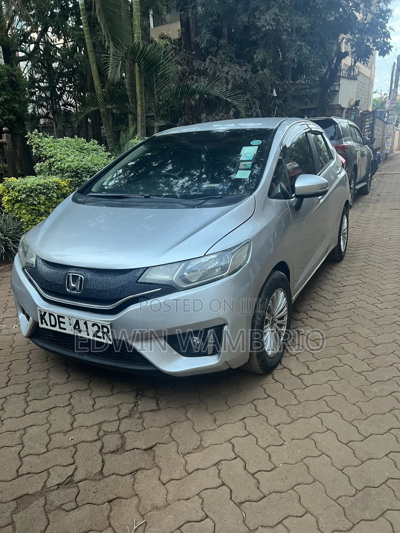 Honda Fit 2014 Silver