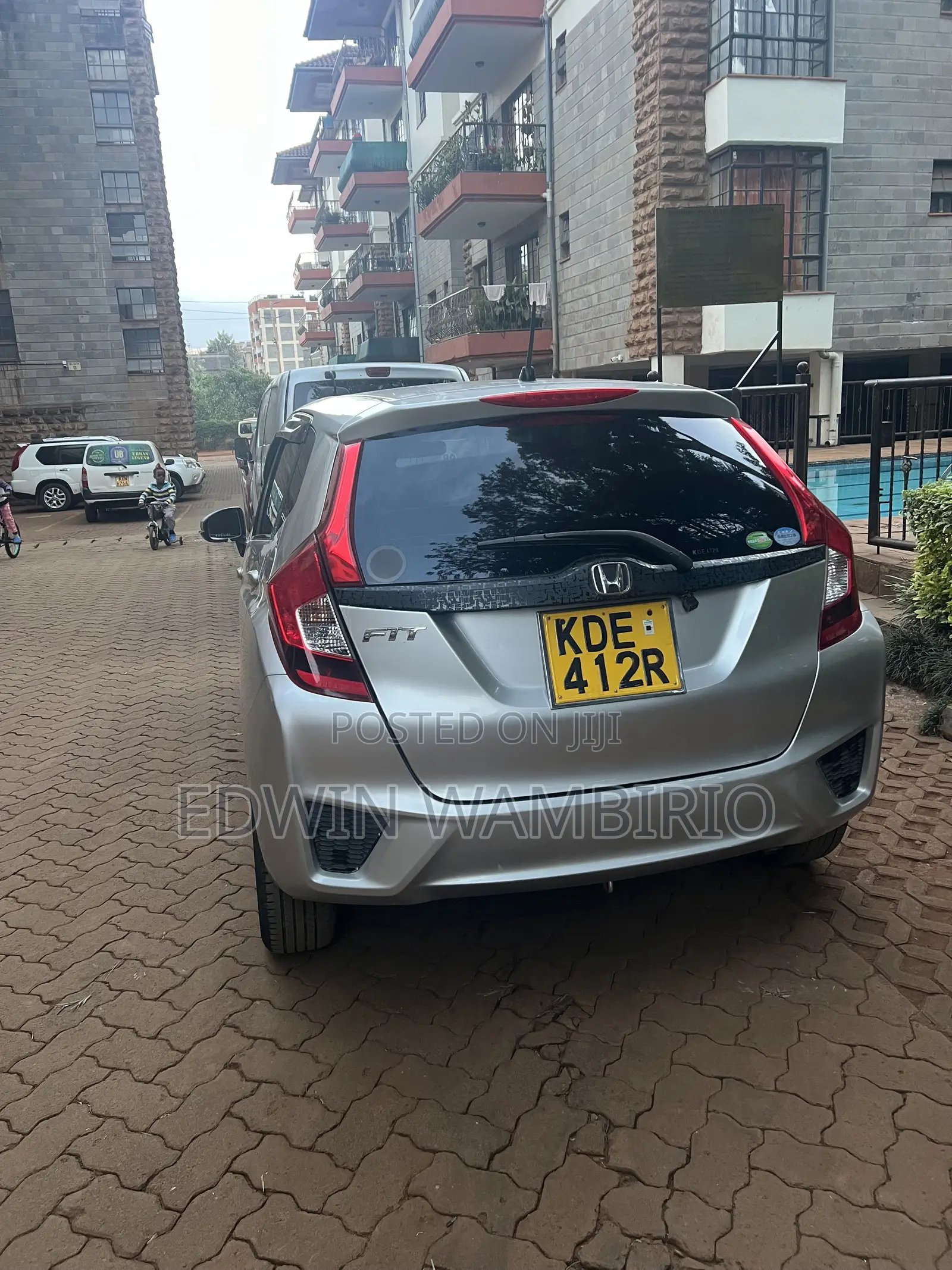 Honda Fit 2014 Silver