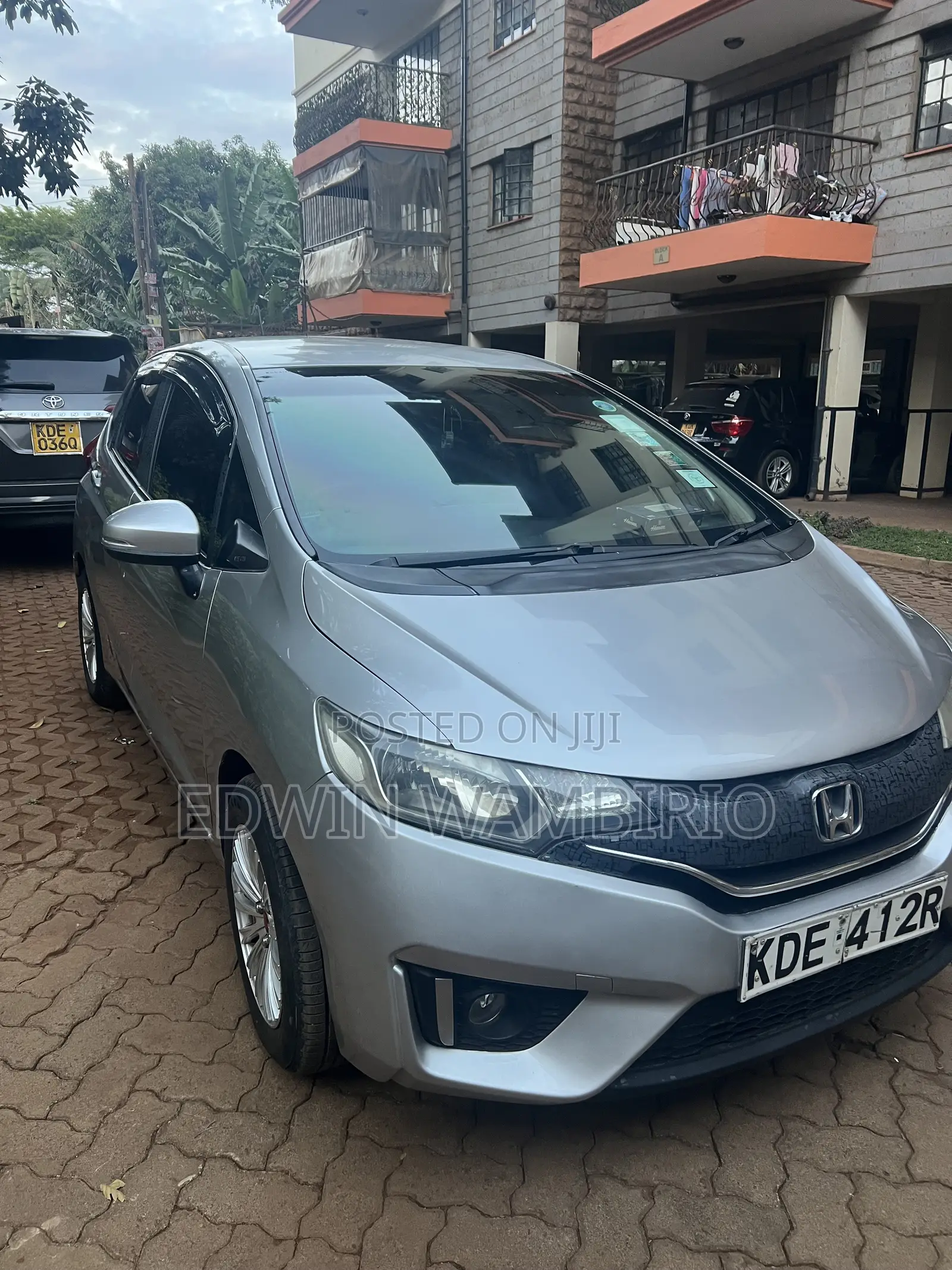 Honda Fit 2014 Silver