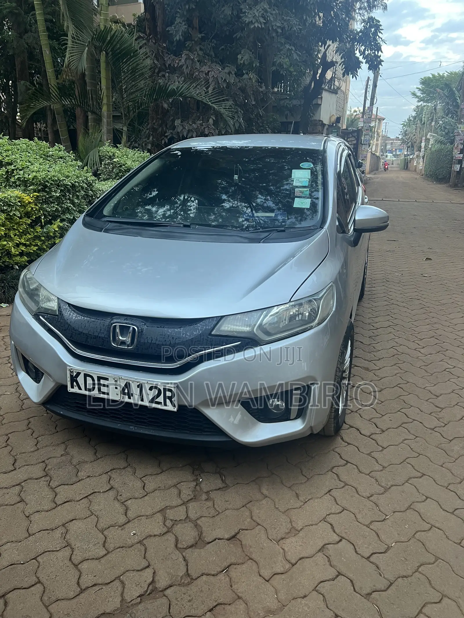 Honda Fit 2014 Silver