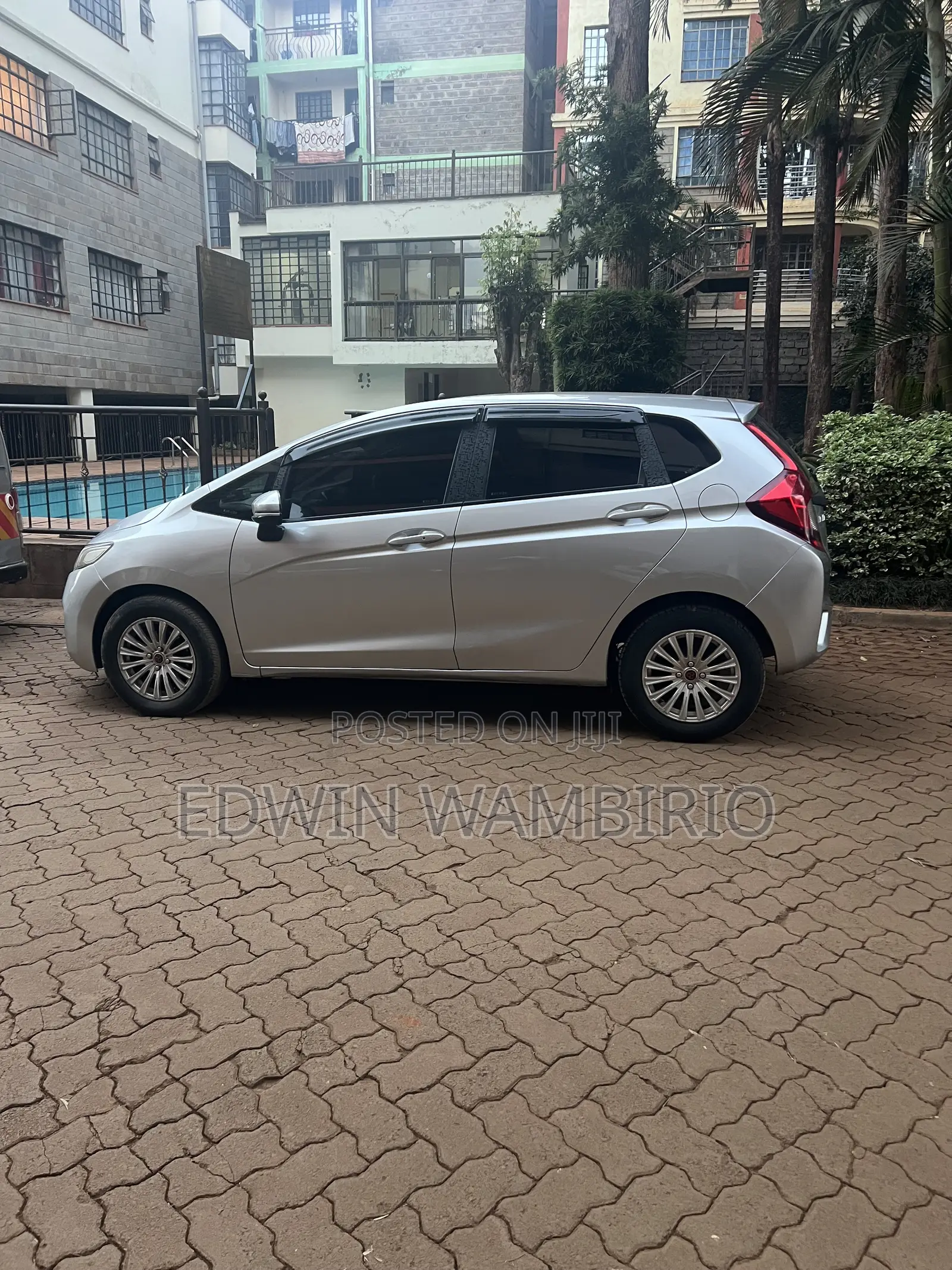 Honda Fit 2014 Silver