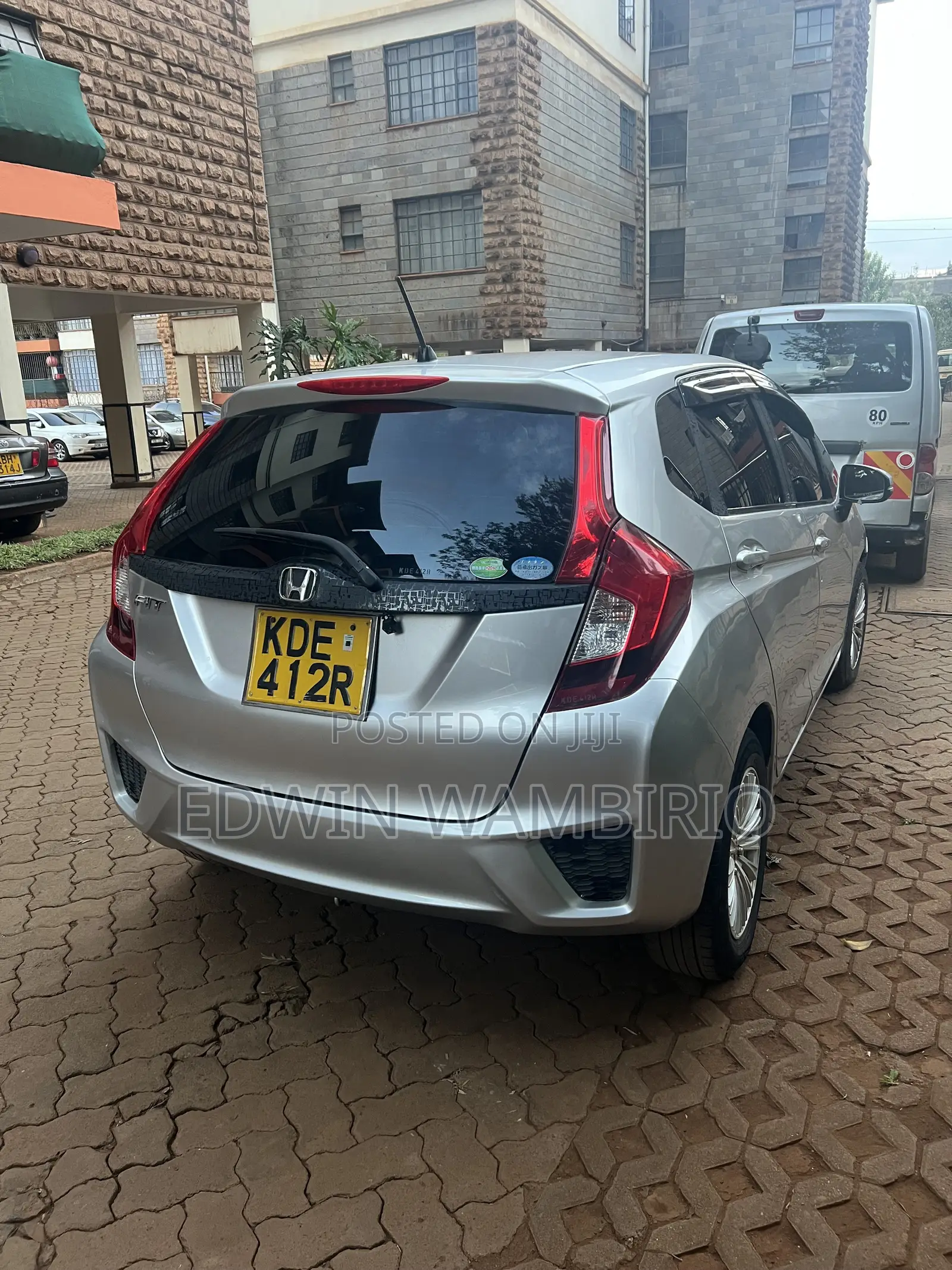 Honda Fit 2014 Silver