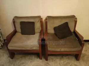 Sofa Set 7 Seater and Cabinet