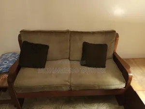 Sofa Set 7 Seater and Cabinet
